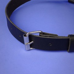 Tie Style Leather Collar Punk Pu Leather Necklace Choker Collarbone Chain