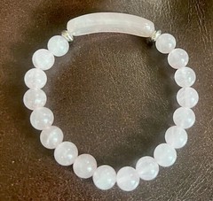 Unisex Quartz Beaded Stretch Bracelet MOOD LUCK ENHANCERS
