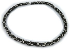 New Heavy Necklace XL Stainless Steel Black Chain 60 cm King Quality Top