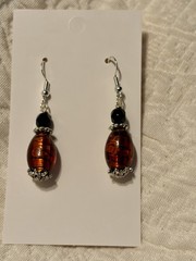 Woman’s Hand Crafted Earrings By Earth Dreams Sterling Silver 1.5 Inch