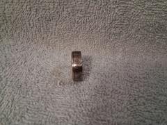 2002 Kennedy Half Dollars size 8 coin ring handmade mixed metals