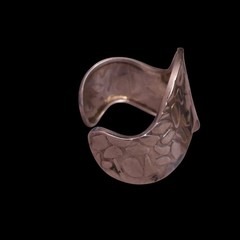 Modern Handcrafted Sterling Silver Adjustable Cuff Bracelet – Size 6