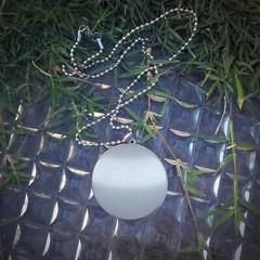 Large Magic Dragon Pendant – Fantasy Heart Handmade Silver Necklace -232