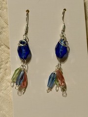 Woman’s Hand Crafted Earrings By Earth Dreams Sterling Silver 1.5 Inch