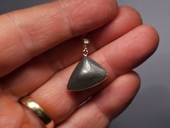 Storm’ Genuine Australian Opal Pendant Gem Gift 8.7ct N66
