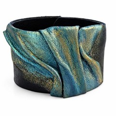 One of a Kind Handmade Artisan Leather Bracelet