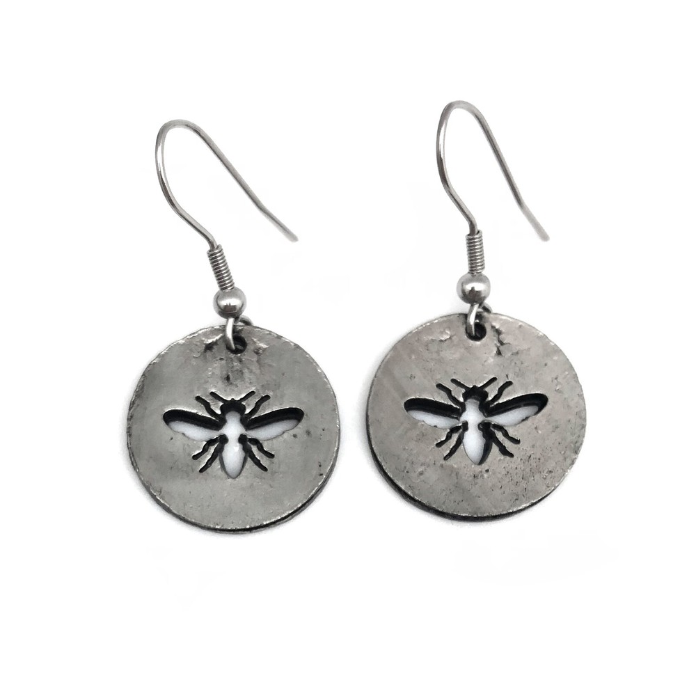 Handcrafted Artisan Bee Earrings by Anju