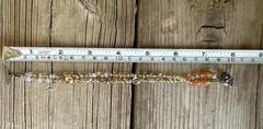 Sundance Catalog Peyote Bird Citrine And Topaz Bracelet