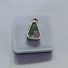 Beautiful Copper Quartz Handmade Pendant Sterling Silver Gemstone Cut Jewelry