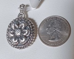 Thailand 925 Flower Pendant