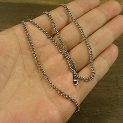 Pure Titanium 24 inch Curb chain 2.8mm Thick necklace anti-allergy XH899