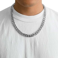 Stylish Unisex Steel & Copper Necklace Lightweight Fashion Chain