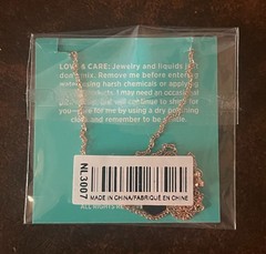 Origami Owl FAITH.LOVE.FAMILY Bar Necklace – Rose Gold – New in Package