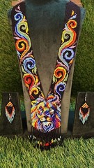 Handmade Necklace Seed Bead Boho American Style Nativ Beaded Multi Strand Gifts