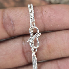 14 inch Handmade 925 Sterling Silver Necklace Chain Jewelry, Healing, Spiritual