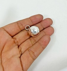 Harmony Ball Pendant 925 Sterling Silver, Handmade Ball Pregnancy Jewelry Gifts