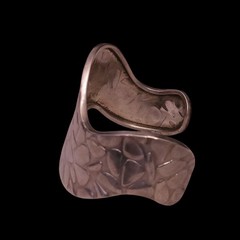 Modern Handcrafted Sterling Silver Adjustable Cuff Bracelet – Size 6