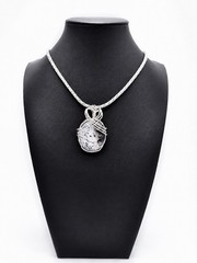 925 Sterling Silver Dendritic Opal Gemstone Pendant/New Jewelry For Women/Gift