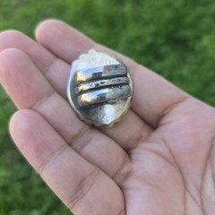 Sterling To Love White Buffalo Turquoise Sterling Silver Ring OOAK