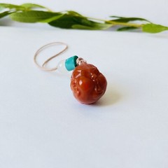 Natural Gemstone Key Chain MP3 Phone Chain Hand-carved Amulet Pendant Bag Charm
