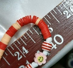 Colorful Clay Heishi Beads and Colorful Soft Polymer Clay Disc Repurpose Upcycle