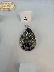 Murano Glass Pendant Necklace Italy Millefiori Murrine Art Glass Choice MS03