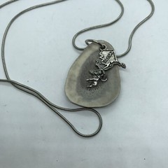 Real Deer Antler Pendant Necklace with Alaska Moose Charm travel souvenir