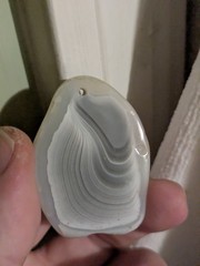White Slab Pendant