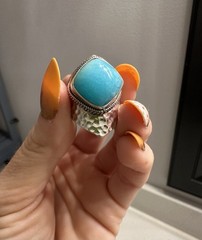 Promise of Grace Ring™ in Amazonite Size 6 Sarda Ring