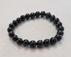 Shungite for Protection and mood swings Beaded Crystal Stone Bracelet