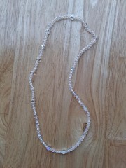 A 24 Inch Unisex New Handmade Crystal Bead Necklace Jewelry Piece
