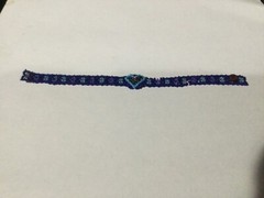Vintage Hand Beaded Bracelet of Mexico – 7 1/4” – (#13)