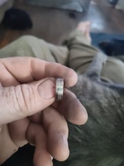 Genuine Handcrafted 2021 United States Quarter Coin Ring, Size 8 ….