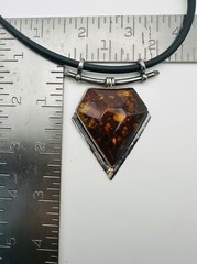 Gorgeous artisan natural amber statement Necklace