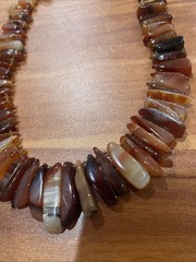 Genuine carnelian agate gemstone Necklace