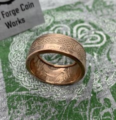 1oz Celtic Lore .999 Copper Coin Ring Celtic Knot Irish Ireland Scottish