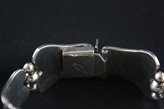 NEW Sterling Silver Taxco Bracelet 6 3/4″ Art Deco Style