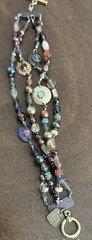 Holly Yashi 4 Strand Bead and Niobium Bracelet