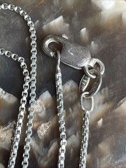 Artisan Picasso Stone And Sterling Silver 18.5” Pendant Necklace