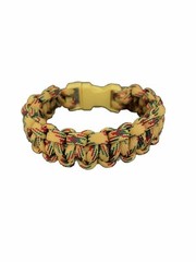 Yellow Red And Green Paracord Bracelet