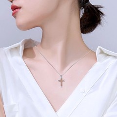 Cross Urn Necklace for Ashe Stainless Steel Urn Cremation Jewelry for Human /Pet