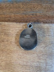 Lapis Pendant Mexican Silver