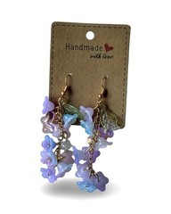 Fairy Bloom Cascade Handmade Earrings