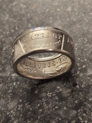 Morgan Silver Dollar Coin Ring 90% Coin Silver You Pick Sz. 8-13 MIRROR FINISH