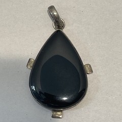 Vintage Lot Pendants Agate, Carnelian, Red Coral, Onyx, Soap Stone, Glass