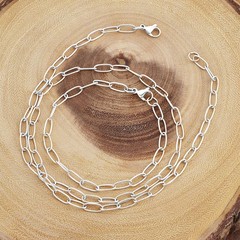 West Coast Jewelry Womens Adjustable Paperclip Chain Link Necklace 5Mm – 24 –