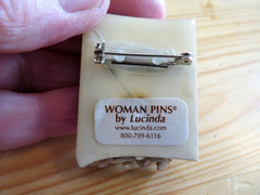 Lucinda Women 5 Ladies Woman Pins by Lucinda 1 3/4″ x 1 1/4″