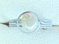 Freshwater Pearl Ring Satin Finish Sz 8.5 New Without Tags Fashion Jewelry
