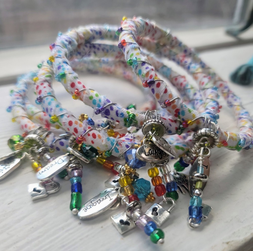 BöHö B’s Bohemian Bracelets ☆ beads charms silver gold bronze ☆ Custom Jewelry ☆