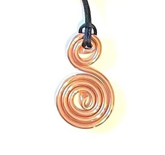 Lorraine of Laguna Beach – Phi Copper Personal Harmonizer Pendant
